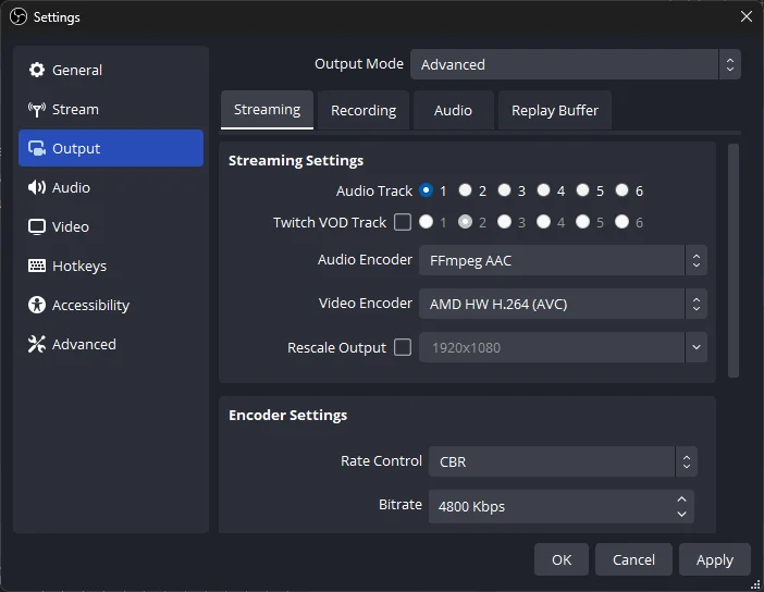 Audio Bitrate