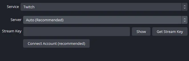 Credentials For Streaming Service