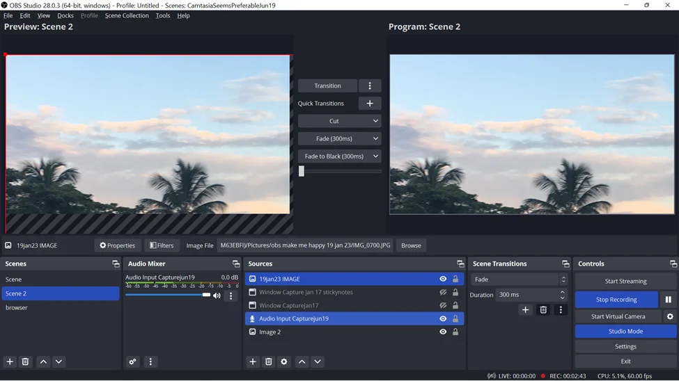 Setting up your video and audio performance